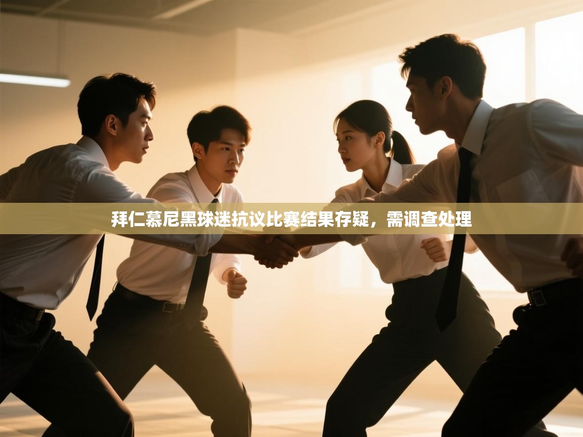 拜仁慕尼黑球迷抗议比赛结果存疑，需调查处理  第2张